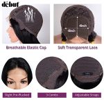 4x4 Lace Closure Straight Human Hair Wigs - Natural Beauty with Easy Installation