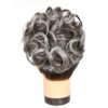 MICMART's Big Messy Bun - Dark Brown Tip Dark Pale, High-Quality Synthetic Hair Updo for Effortless Chic Looks