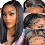 Flawless Elegance: 13x4 Lace Front Bob Wig - 100%