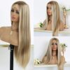 MACA BAKA's Lightweight Honey Blonde Lace Front Wig – Glueless, Long Straight, and Perfect for All Occasions