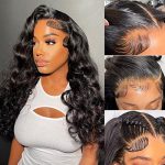 Elevate Your Style with Body Wave Lace Front Wigs - Unleash the Beauty of 13x4 HD Lace and Brazilian Virgin Hair