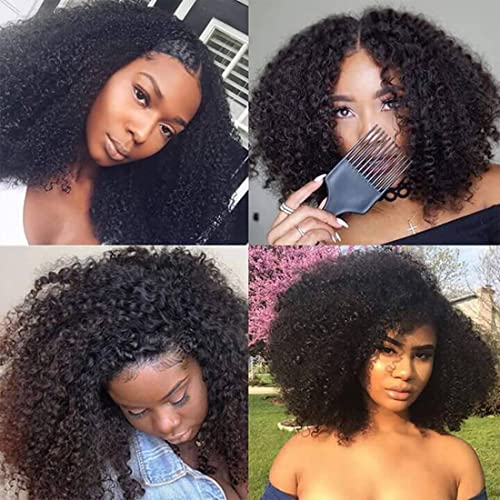 UNICE 10A Afro Kinky Curly U Part Wig – Unleash Your Natural Beauty with 1x4 Inch Leave Out and Scalp Protection