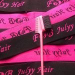 Flawless Elegance Unveiled: 8PCS Lace Melting Bands - Your Perfect Wig Fixation Solution with Easy Adjustability and Edge Brush Bonus! (9pcs/pack)
