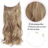 20-Inch Hair Extensions: Natural Wavy, Clip-in, Heat Resistant Fiber