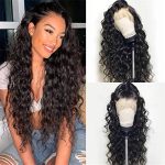 28 Inch Deep Wave Lace Front Human Hair Wig
