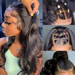 HD Lace Body Wave Wig - 150% Density, Pre-Plucked, 20 Inch for Effortless Elegance