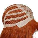 incohair 14 Inches Dark Orange Wig – Short, Curly, and Perfect for Every Occasion