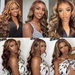 ISEE 20-Inch Wear and Go Glueless Body Wave Wig - HD Lace Front, Time-Saving Elegance in 4/27 Honey Blonde Ombre Highlight