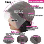 26-Inch Deep Wave Lace Front Wigs - 180% Density, Pre Plucked, HD Transparent, Glueless Glamour for Black Women