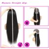 13X6 Lace Front Wigs - 30 Inch Straight Human Hair with HD Lace, 180 Density, Pre-Plucked Beauty for Black Women