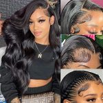 HD Lace Body Wave Wig - 150% Density, Pre-Plucked, 20 Inch for Effortless Elegance