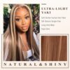 ZAVIDE's 30 Inch Honey Blonde HD Lace Front Wig - Ready-to-Wear Glamour and Heat-Resistant Elegance