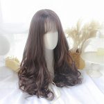 Long Curly Wig – Heat Resistant, Natural-Looking Wavy Hair for Stunning Cosplay and Costume Parties