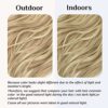 SARLA Highlights Invisible Wire Hair Extensions - Adjustable Headband for Seamless Style