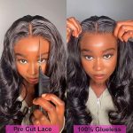 Usexy 12-Inch Wear and Go Glueless Body Wave Wig - Quick, Convenient, and Ready for Daily Glam
