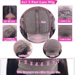NewCraft 13x4 Straight Lace Front Wig: 24 Inch Synthetic Beauty with HD Lace, Natural Hairline, and Heat Resistance