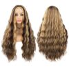 WIGER's Long Ombre Blonde Wavy Wig - Realistic Hairline for Gorgeous Confidence
