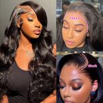 HD Lace Body Wave Wig - 150% Density, Pre-Plucked, 20 Inch for Effortless Elegance