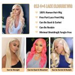 Blonde Beauty Unleashed: 613 Body Wave Lace Front Wig – HD Transparent Lace, Effortless Glam (20 Inch)