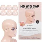 Skinlike HD Wig Caps - 6 Thin, Breathable, and Undetectable Caps for a Seamless Hair Experience