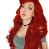 Dive into Fantasy with Probeauty Mermaid Wig – Long Red Curly Body Wave Wig for Halloween, Cosplay, and Daily Glam