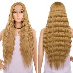 Flvaco 30'' Deep Wave Synthetic Lace Front Wig: Natural Waves, Daily Elegance, and Effortless Beauty