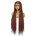 HD Transparent Knotless Box Braided Wigs with 350 Color: Versatile and Stylish Braided Wigs for Black Women