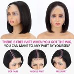 13x4 HD Bob Lace Front Wigs (10 Inch)