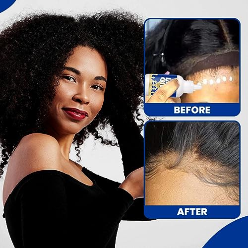 Lace Glue for Front Lace Wig 1.34 Oz - Waterproof Super Hold, Invisible Fast Drying Wig Glue for Wigs