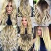 MEckily 22 Inch Colored Hair Extensions: Transform Your Look with Party Highlights - Straight Synthetic Hair for Kids' Glamorous Styles