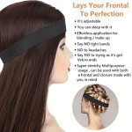 12-Piece Adjustable Wig Edge Elastic Bands - Perfect for Daily Wear or Special Occasions