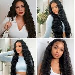 Flvaco 30'' Deep Wave Synthetic Lace Front Wig: Natural Waves, Daily Elegance, and Effortless Beauty
