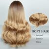 BOGSEA's Ombre Blonde Wig with Bangs - A Charming Statement for Daily Glam