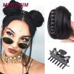 2pcs Mini Claw Clip Messy Bun - Natural-Looking, Easy to Wear Hair Pieces for Women and Girls