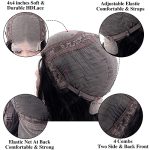 4x4 HD Lace Closure Wigs: 180% Density Straight Brazilian Virgin Hair for Effortless Elegance