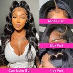 HD Lace Body Wave Wig - 150% Density, Pre-Plucked, 20 Inch for Effortless Elegance