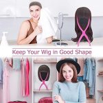 2 Pack Short Wig Stands: Portable Hot Pink Wig Dryers for Quick Drying and Travel, 14.2 Inches, Perfect for Wigs Under 14 Inches