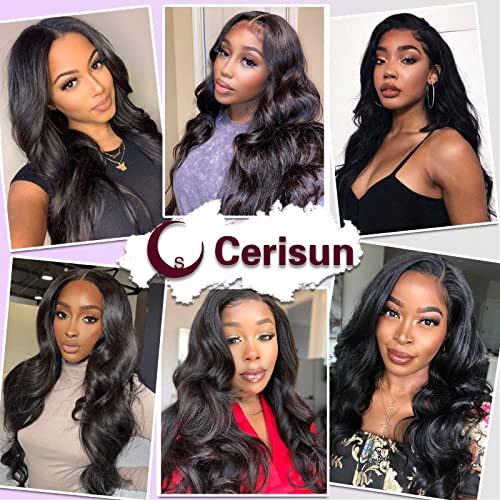 Hair Glueless 13x3 Synthetic Lace Front Wigs - Real Natural Body Wave Wig