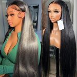 Lemoda 30 Inch Natural Black Full Lace Front Wig - 13x6 Upgrade for Effortless Styling