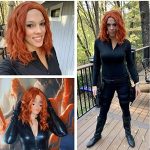 Ruina Ginger Wigs – A Vibrant Short Curly Wavy Bob Wig Perfect for Parties and Halloween