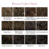 Secret Elegance: REECHO 14-Inch Invisible Wire Hair Extensions in Dark Brown with Copper Highlights - Adjustable, Secure, and Effortless Glamour