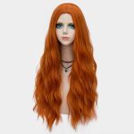 Probeauty's Ginger Wig: Long, Curly, and Heat-Resistant for Effortless Halloween Costume Glam
