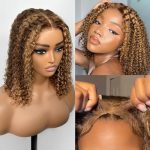 Effortless Beauty with Ombre Honey Blonde Lace Front