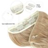 20-Inch Hair Extensions: Natural Wavy, Clip-in, Heat Resistant Fiber