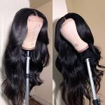 Body Wave Lace Front Wigs - 26 Inch Brazilian Virgin Human Hair for Black Women, Pre Plucked with Baby Hair