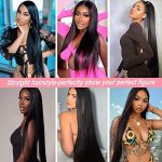 Libaute 30" Synthetic Lace Front Wig: Classic Bone Straight Style for Daily Elegance and Versatility