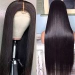 NewCraft 13x4 Straight Lace Front Wig: 24 Inch Synthetic Beauty with HD Lace, Natural Hairline, and Heat Resistance