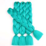 Original Cyan Blue Jumbo Braids Hair Extensions