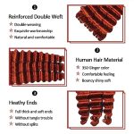 Discover the Best of #350 Ginger Orange - Brazilian Remy Loose Deep Wave Bundles with Closure