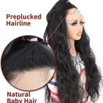 Transform Your Look with Style: Black Lace Front Wigs, Long Loose Wavy Hair, Glueless Beauty for Fashion Women